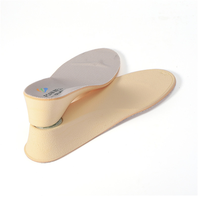 High Quality 5D Memory Foam PU GEL Cushion Shoe Elevator Confort Plastic Invizibil Inaltime Insele