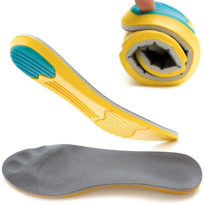 Sport Respirabile Cushion Plantar Fastitis de înaltă calitate va spuma de memorie pantofi insole